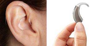 aparelho auditivo retroauricular bte