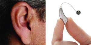 aparelho auditivo receptor no canal ric