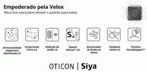 Oticon Siya recursos plataforma Velox